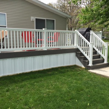 Northern Indiana Lake Home gets New Composite Deck & Rail