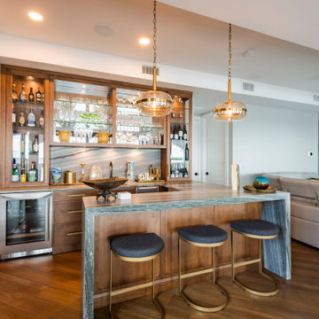 Beachfront Transitional Kitchen