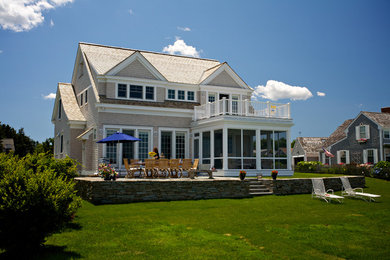 Coastal exterior home idea in Boston