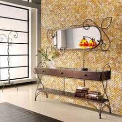 Golden tiles series - Home Decor