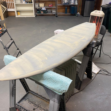 COSTUME COFFEE TABLES /SURF BOARDS