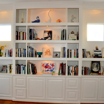 Custom Libraries, Bookcases, & Display Units