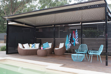 This is an example of a modern patio in Adelaide.