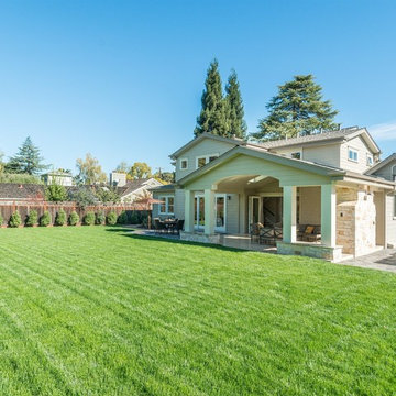 Los Altos Custom Home - Entertaining, Covered Patio, Skylights