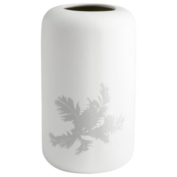 Azraa Vase, White Medium