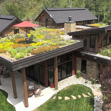 Outdoor/Rooftop Living in Steamboat Springs - Mountain Contemporary