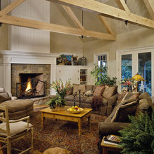 off center fireplace/condo