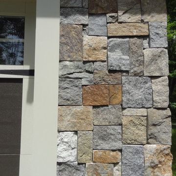 Colonial Style Ranch with Dry-Fit Natural Stone Accents