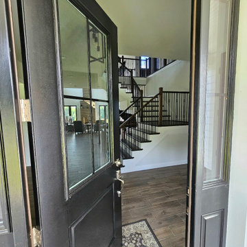Project #109 | U-Shaped Stairs in Countryside Retreat