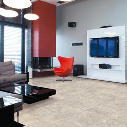 Florim USA Jewel Slate Look Poreclain Tile Flooring - Wall And Floor Tile