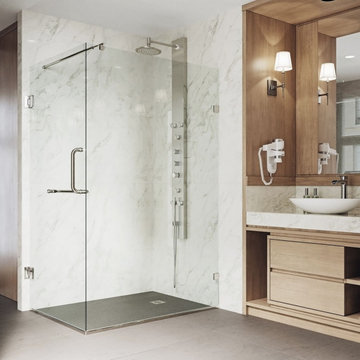 Brushed Nickel Bathroom Collection