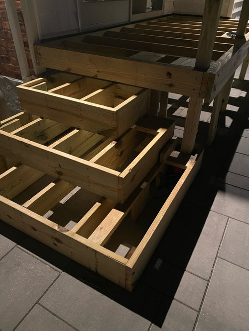 Asymmetrical Steps | Houzz Forum