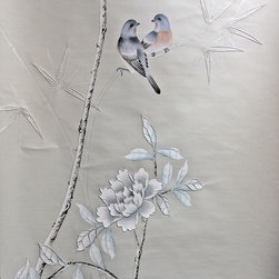 hand-painted Embroidery Wallpaper - Products
