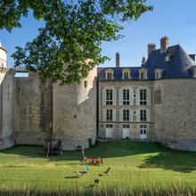 Before & After: A French Castle Turns Into a Modern Family Home