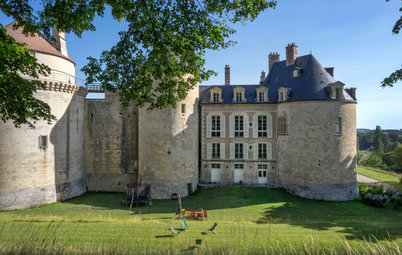 Before & After: A French Castle Turns Into a Modern Family Home