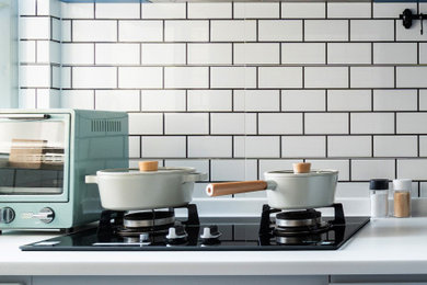 Kitchen - industrial kitchen idea