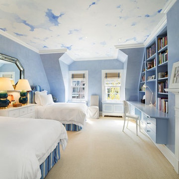 Cloud Ceiling Girl's Room