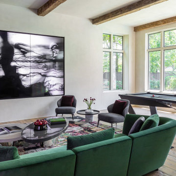 Avettore Table With Lucite