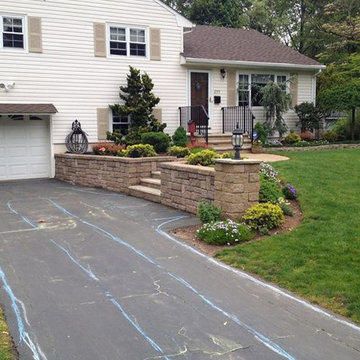 Paver's Retaining Wall Masonry Steps