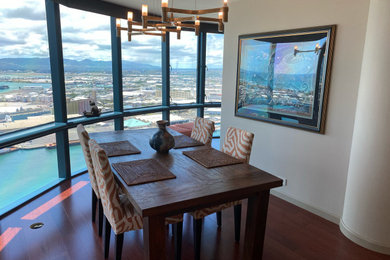 Inspiration for a contemporary dining room remodel in Hawaii