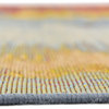 Unique Loom Multicolored Baja Outdoor 4' 0 x 6' 0 Area Rug