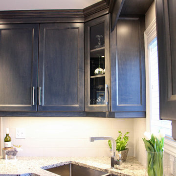 Strathcona Park Kitchen Renovation Dark Grey