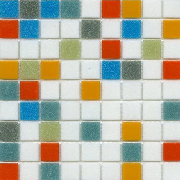 Brio Glass Mosaic Tile Collection by Modwalls