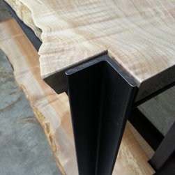 Live Edge Maple Credenza - Buffets And Sideboards