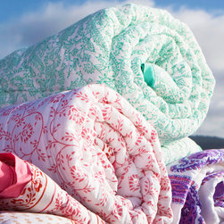 Indian Bedspreads and Quilts - Bedroom Products