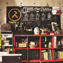 Ringmasters Cozy Concrete Office Interior