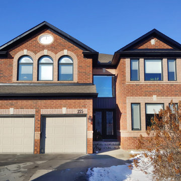Fresh Exterior Upgrade with New Windows Installed – Barrie