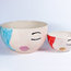 Azzurra Bowl, Red and Gold, Small