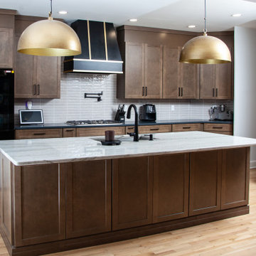 MAPLE LATTE KITCHEN REMODEL