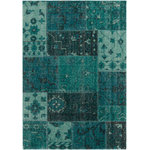 Chandra - Fusion Contemporary Area Rug, 5'x7'6" - Update the look of your living room, bedroom or entryway with the Fusion Contemporary Area Rug from Chandra. Hand-knotted by skilled artisans, this rug features authentic craftsmanship and a beautiful, contemporary pattern. The rug has a 0.5" pile height and is sure to make an alluring statement in your home.