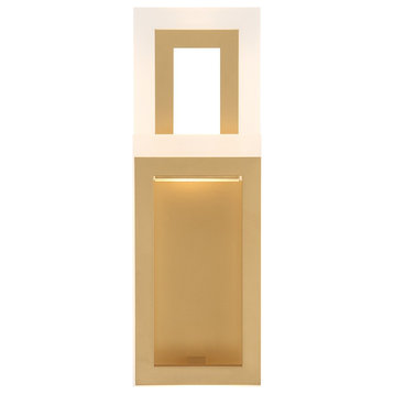 Inizio 1-Light LED Wall Sconce in Gold