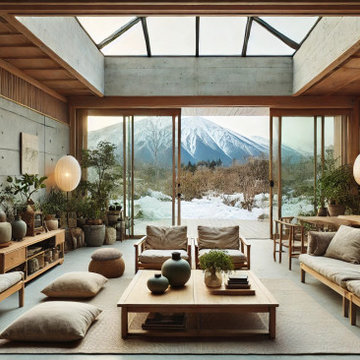 Snowy Zen by Blending Souls of Japanese and Wabi Sabi