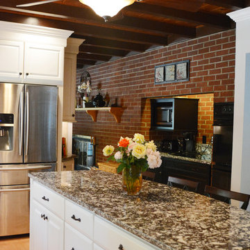 Mixed Wood Kitchen