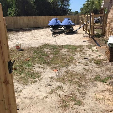 Destin Florida-Landscape Before/After