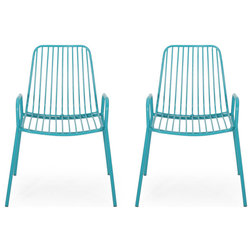 Midcentury Outdoor Lounge Chairs by GDFStudio