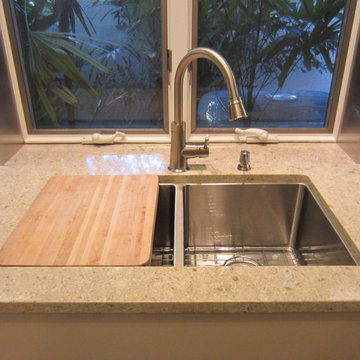 Mainland Sarasota - Cook's "Dream" Galley in Gray and Stainless