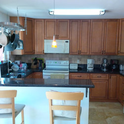 Shaker Cinnamon Kitchen Cabinets By Lily Ann Cabinets - Kitchen Cabinetry