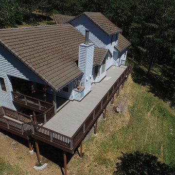 1,000 SQ second story deck