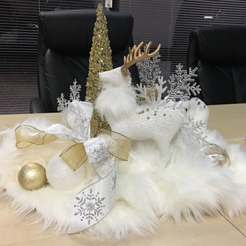 Christmas Critter Invasion at Company Facility
