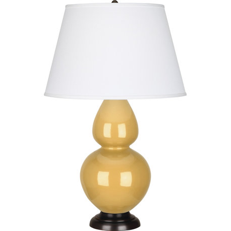 Double Gourd Table Lamp, Sunset Yellow