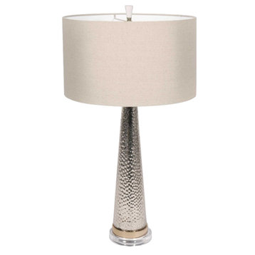 Vesta 32" Tall Glass Table Lamp