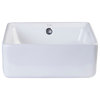 15" Square Ceramic Above Mount Bathroom Basin Vessel Sink