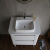 Eviva Duva 48 in. Bathroom Vanity in White with Whtie Acrylic Countertop