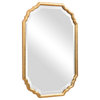 32" Traditional Gold Ornate Mirror