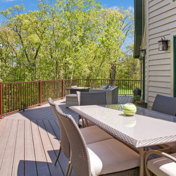 Custom Wrap Around Deck with Dry Space in White Lake, MI
