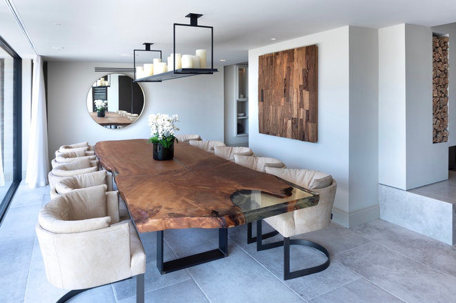 Contemporary Dining Room by Janey Butler Interiors